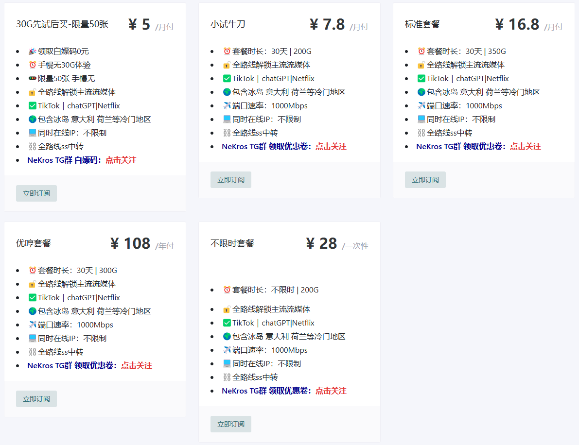 这是一张NeKros的价格详情图片